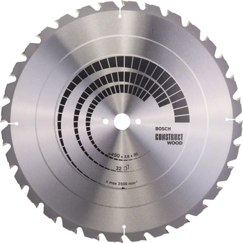 Pilový kotouč Bosch Construct Wood 450x30x3,8mm 2608640694