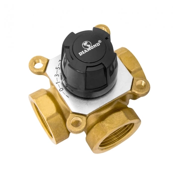 Diamantový 3cestný regulační ventil 1 1/4" ART.18-32