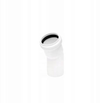 Koleno odpadní 15 stupňů 32mm bílé