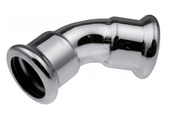 Koleno vsuvky KAN-therm Ocel 45 stupňů 18x18mm 2K 1509068007