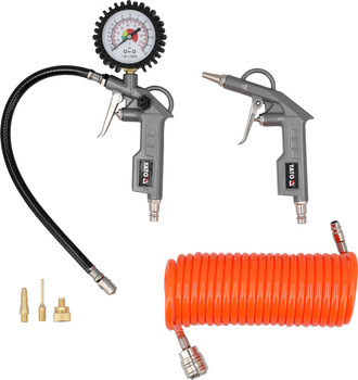 6dílná pneumatická sada Yato YT-23780