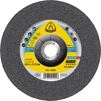 Klingspor brusný kotouč Kronenflex A 24 R/36 Special 125x6x22,23mm 2830
