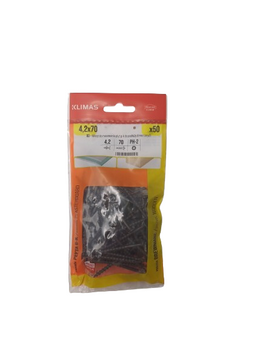 Screw-Met fosfátovaný vrut do dřeva KMGD 4,2x70mm 50 kusů KMGD-42070