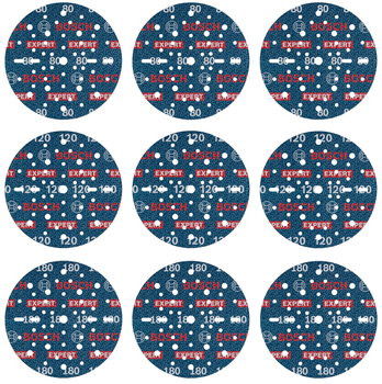 Sada brusných kotoučů Bosch EXPERT 0780 150 mm 9 kusů 2608902448