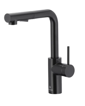 KFA Armatura Duero Basic Black dřezová baterie s výsuvným výtokem černá 6623-110-81