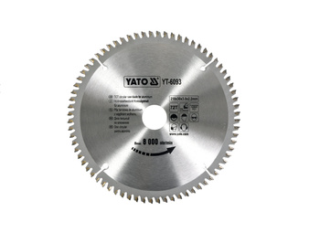 Hliníkový kotouč Yato 210x72Tx30 YT-6093