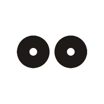 Kuželové těsnění 1/2" ploché, černé