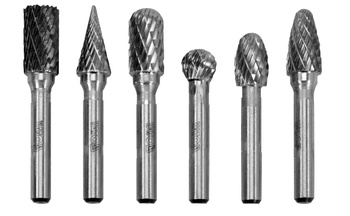 Frézy na kovové stopky Yato 6 kusů Premium YT-61729