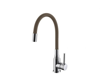 Alveus Flexa dřezová baterie, chrom, flexibilní výtok, béžová 1147025