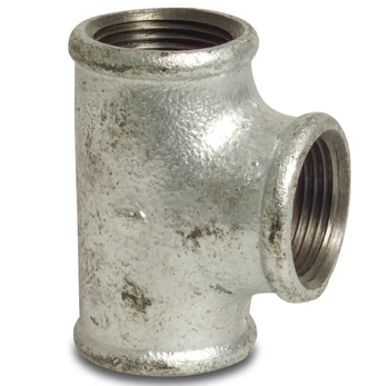 Profec redukční T GW 1"x1/2"x1" pozinkovaná litina 1013026