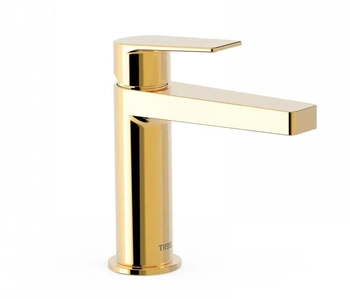 Tres Project Colors stojánková umyvadlová baterie zlatá 21110301OR
