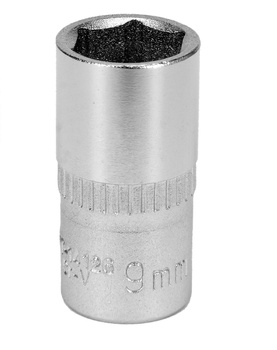 Yato 9mm 1/4" krátká 6bodová CV zásuvka YT-14126