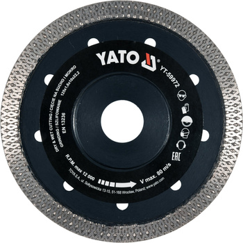 Řezný kotouč Yato 125 mm na keramiku YT-59972