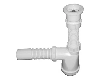 Dřezový sifon rovný fi50 single SYF027