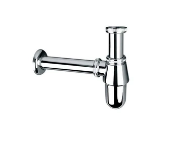 Umyvadlový sifon na láhev McAlpine, chrom, 200CB