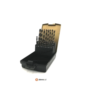 Přesná 19dílná sada turbovrtáků s hrotem 1-10 mm 76161