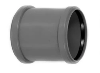 Objímka Aquer PP 50mm šedá