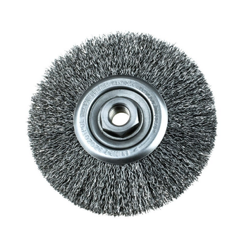 Kotoučový kartáč Szczotpol 80mm s maticí M14, ocelový drát B21,35