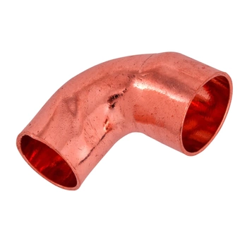 Koleno bradavky 90 stupňů. měď 1Kx18mm