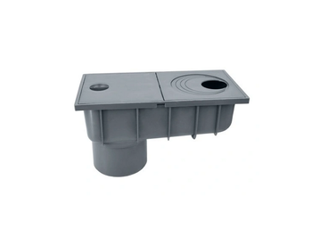 Aquer spodní žlab sedimentační nádrž šedá/popel 50-110