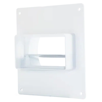 Doplňková stěnová příruba s klapkou D/UZP 104/110x55 007-0233