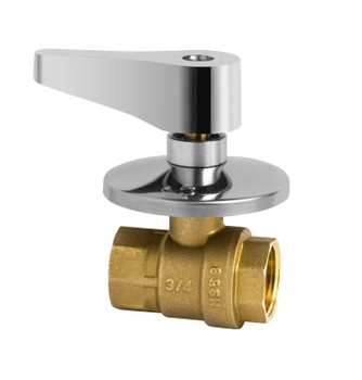 Diamantový kulový kohout EN 13828-S-Cu podomítkový 1/2" ART.2961-15