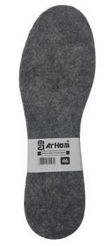 Silné plstěné vložky Arhem, velikost 44 ARH 75 503-44
