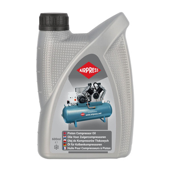 Olej pro pístové kompresory Airpress 0,6l 12495