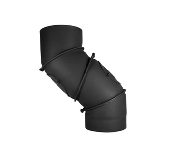 Stahl System 4-prvkové koleno s revizí 120 mm