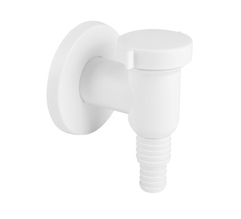 Diamantový sifon do pračky, přisazený, bílý PR.1354.NTB