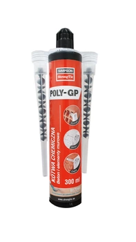 Chemická kotva Simpson Strong-Tie POLY-GP 300ml pro beton a obecné aplikace