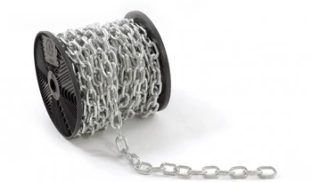 Řetěz studní 6 mm, pozinkovaný, krátký článek D1