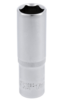 Nástrčné hlavice Yato 17 mm 1/2" 6bodové CV dlouhé YT-1230