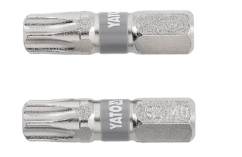 Bity Yato 1/4 "x25mm T40 Ni 2 kusy YT-78016