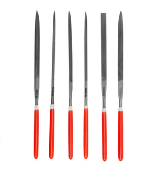 Yato 6dílná sada pilníků na jehličnany 3x140x65mm YT-6160
