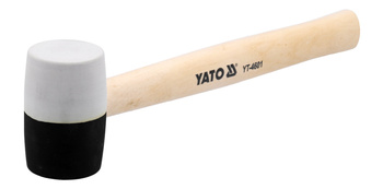 Gumová palička Yato s dřevěnou rukojetí 340g YT-4601
