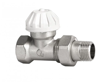 Diamantový termostatický ventil bez hlavice 1/2" přímý ART.401-15.PR.