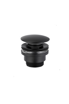KFA Fittings univerzální zástrčka click-clack černá 660-310-81