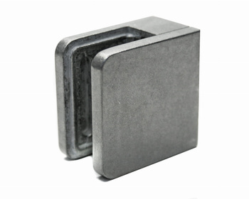 Rovná rukojeť 45x45 mm pro sklo 1,50-10,76 mm surový zamak GC.301.XX.ZM.R