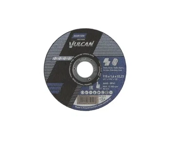 Norton řezací kotouč Vulcan Metal Inox 115x1,6x22,23mm 66252925432