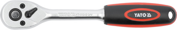 Ráčna Yato rovná 3/8" 90T s plastovou rukojetí YT-03242