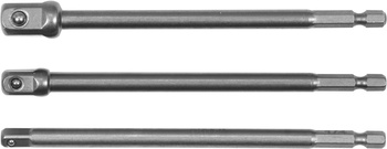 Sada šestihranných adaptérů Yato pro 1/4" 3/8" 1/2" nástrčné hlavice YT-04628