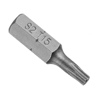 Šroubovací bit TX-15 S2 25mm TX-15S2