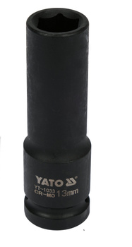 Hluboká rázová hlavice 1/2" 13 mm YT-1033 od společnosti Yato 