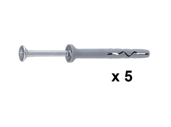 Šroubovací rychlomontážní zátka 6x80mm 5ks SM-06080