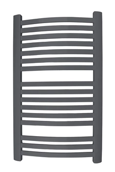 Diamantový plochý obloukový koupelnový radiátor GR2 1350x570mm antracit GR2-24/50.ANTR.
