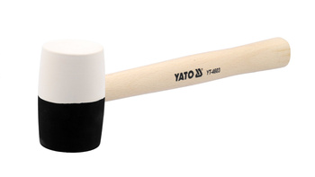 Gumová palička Yato s dřevěnou rukojetí 580g YT-4603