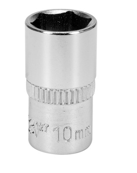 Nástrčné hlavice Yato 10 mm 1/4" 6bodové CV krátké YT-14127