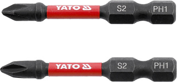 Rázové bity Yato PH1 1/4" x 50 mm 2 kusy YT-78040