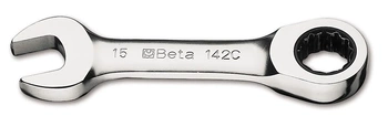 Kombinovaný klíč Beta 19mm s dvoucestným ráčnovým mechanismem 142C/19
